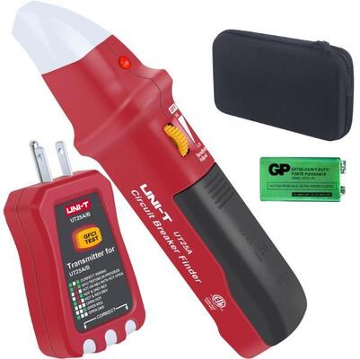 UNI-T UT25A Circuit Breaker Finder Can Perform NCV/GFCI test with LED Indicators