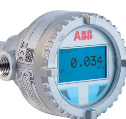 ABB Differential Pressure Transmitter with 0.055% Base Accuracy 4 to 20 mA Input and 0.2 to 60000 kPa Span Limits