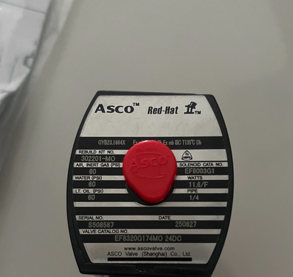 New Original Electromagnetic Valve ASCO EFB320B174/MO 24VDC  EF8320G174MO 24VDC In Stock