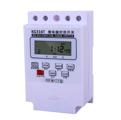 10A 220V Electronic Timer Switch Microcomputer Full-Automatic KG316T