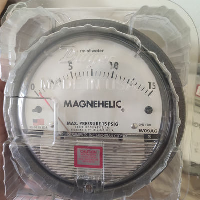 Serie differenziale 2000 di Dwyer del manometro di Dwyer 0-15cm Magnehelic
