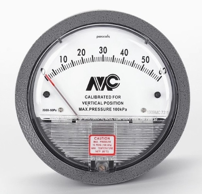 Misuratore di pressione differenziale MC OEM Micro 100 Psi Misuratore di pressione Acciaio inossidabile