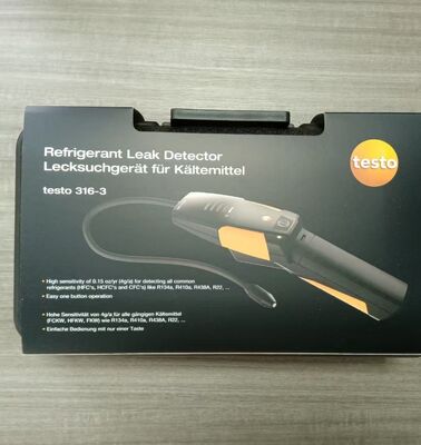 100% Original Testo 316-3 Refrigerant Leak Detector with Easy Reset and Automatic Zeroing for Test Instruments