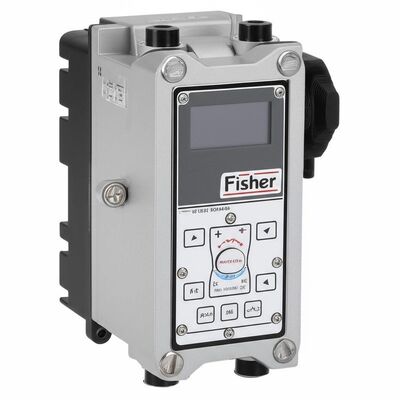 Fisher DVC6020 Digital Valve Controller for Harsh Environments with 4-20 mA DC Input and 30V DC Maximum Voltage