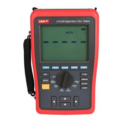 UNI-T UT620B Micro Ohmmetro digitale con 60000 display, 1000 dati e batteria ricaricabile agli ioni di litio