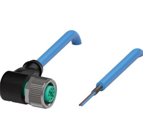 Pepperl + Fuchs NAMUR Female Cordset M12 Cable Connector 2-pin con protezione IP66/IP68/IP69
