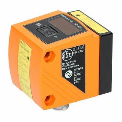 Original IFM O1D100 photoelectric sensor, laser distance sensor, analog PNP, in stock at low price