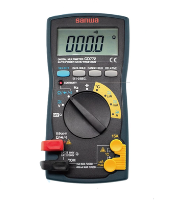 Sanwa CD771 CD770 CD772 Digital Multimeter with Backlight & Continuity Buzzer with LED