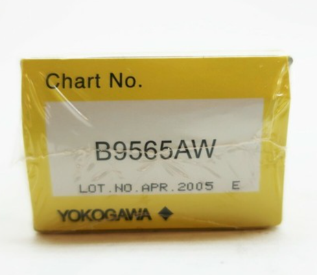 YOKOGAWA Carta di registrazione per strumenti B9565AW Pieghevole lunghezza 0-100 Temperatura carta di registrazione per strumenti 114*40