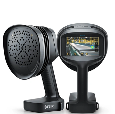 FLIR Industrial Acoustic Imaging Camera Si2-Pro per il rilevamento delle scariche parziali, il rilevamento delle perdite a pressione e il rilevamento dei guasti meccanici