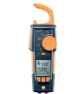 Original Testo 770-3 TRMS AC/DC Clamp Meter with Bluetooth Function, Capable of Measuring up to 600A AC/DC