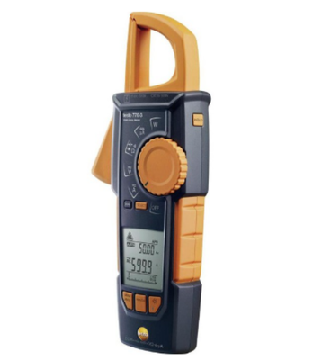 Original Testo 770-3 TRMS AC/DC Clamp Meter with Bluetooth Function, Capable of Measuring up to 600A AC/DC