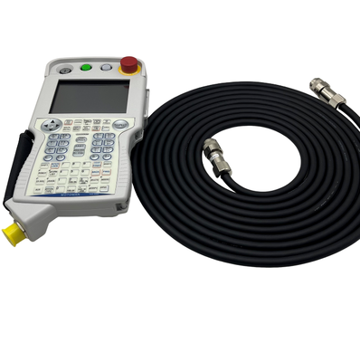 Refurbished Yaskawa JZRCR-YPP01-1 Teach Pendant with 8M New Cable for DX100 Robot FlexPendant