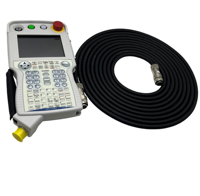 Refurbished Yaskawa JZRCR-YPP01-1 Teach Pendant with 8M New Cable for DX100 Robot FlexPendant
