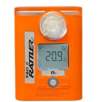 Industrial Scientific T40 II Rattler Monitor portatile a gas singolo e lavoratori del T-Dock in ambienti pericolosi