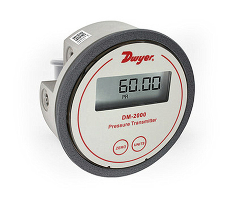 Accuratezza 1% FS del manometro di DM-2012-LCD Digital a 70 gradi di Fahrenheit